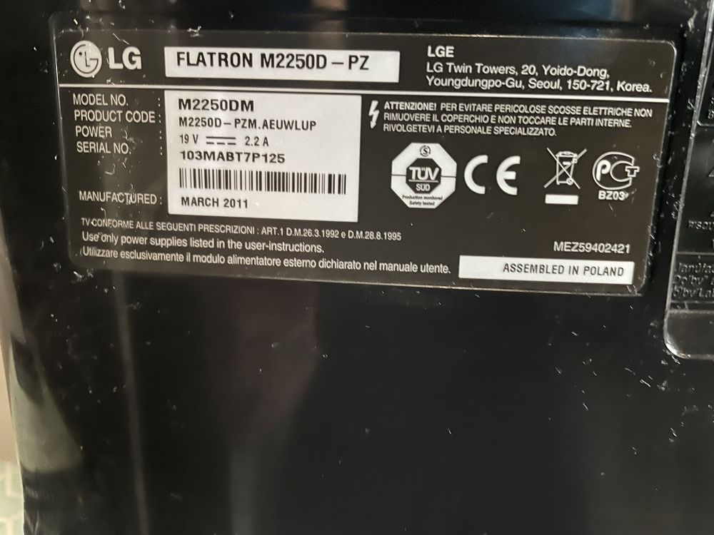 Монитор / TV LG LED