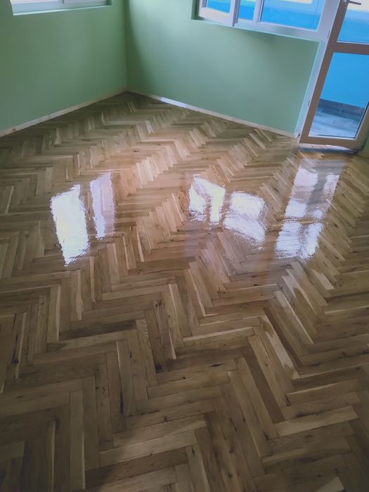 Безпрахово циклене на паркет и дюшеме 30лв