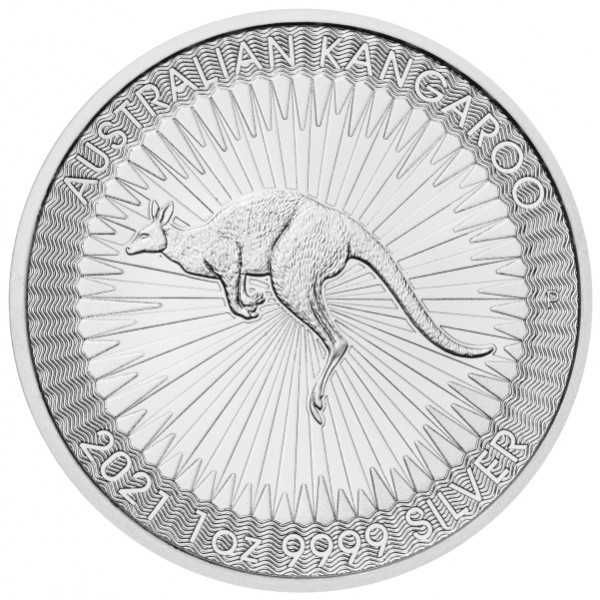 Moneda argint pur 999.9 investitie 1 oz 31.1g noua Kangaroo 2022