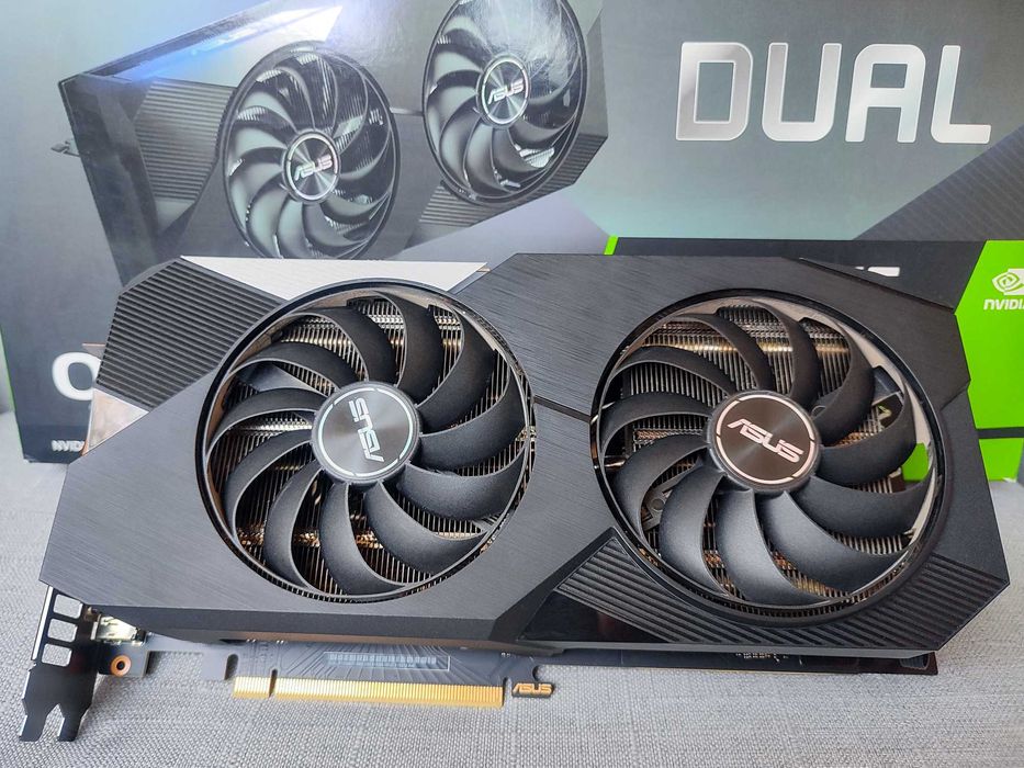 Видеокарта Asus Dual Nvidia RTX 3060 Ti OC Edition