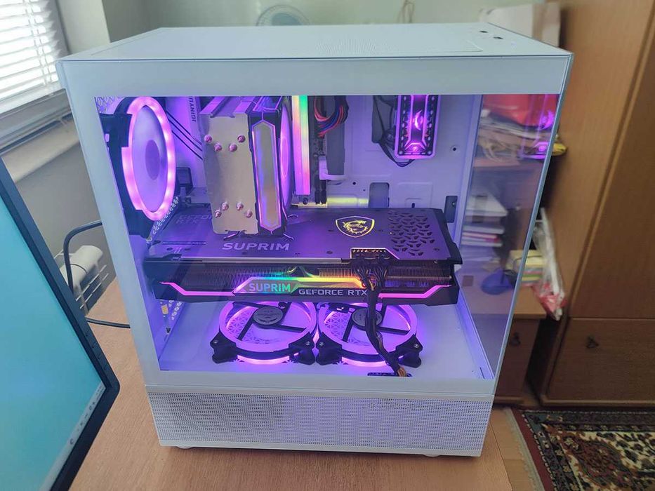 Геймърски компютър, Ryzen 8400f, Rtx 3070, 32gb DDR5, 1tb Nvme, 750W