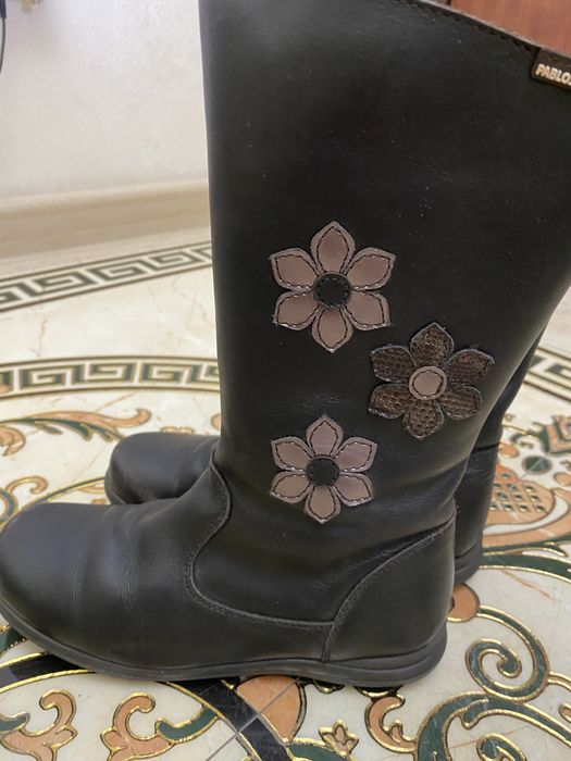 Зимние и осенние сапоги для девочки 28 и 33