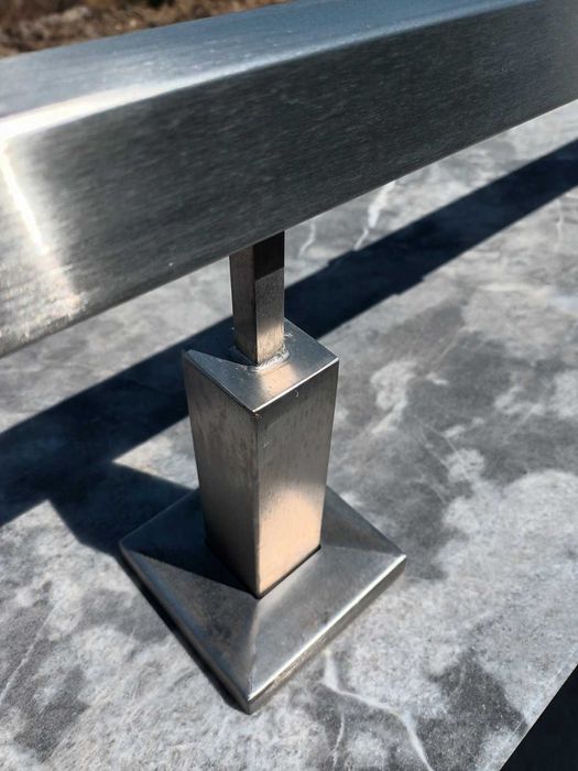 Иноксов парапет 40х40мм