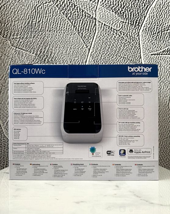 Brother QL810WBc – nou, sigilat, garantie, livrare gratuita, factura