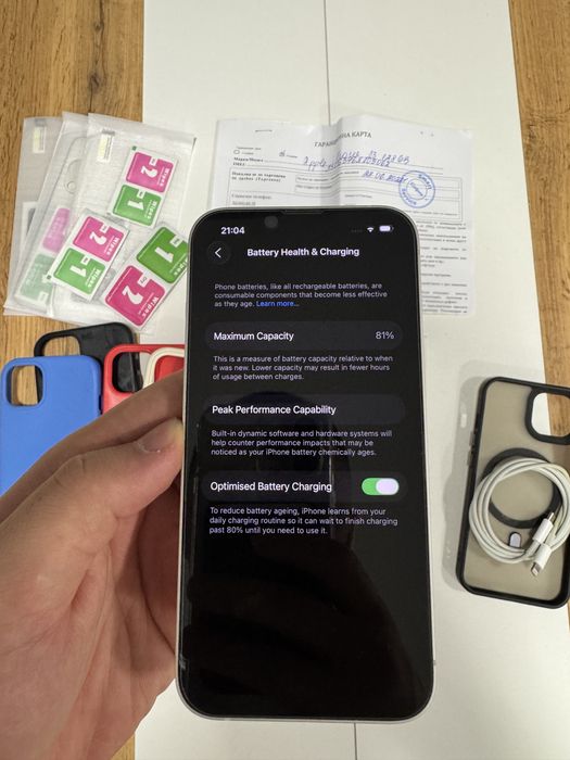 Iphone 13 White 128gb