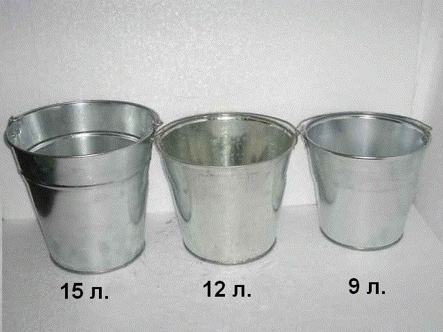 Оцинкованные ведра