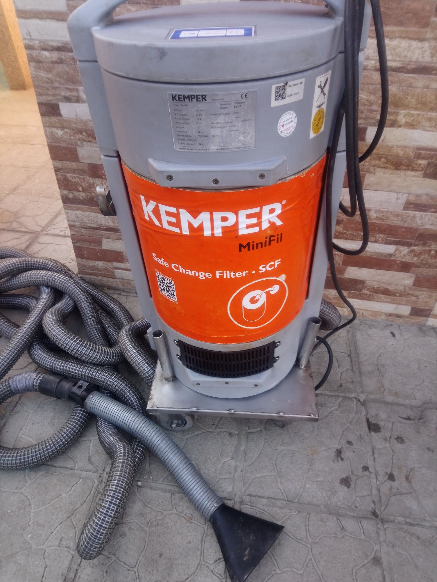 KEMPER Mini Fill Високовакумен Аспиратор за заварочен Дим