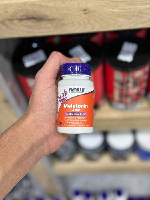 Now Melatonin 60 Veg Caps