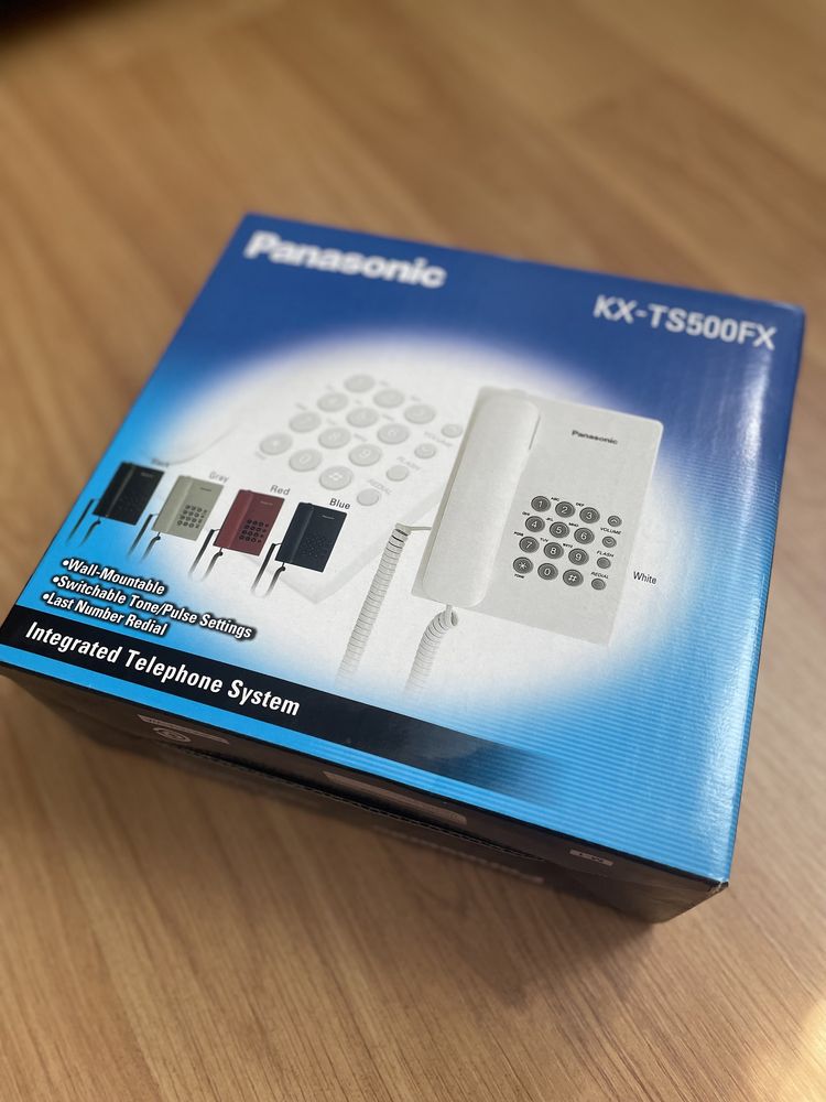 НОВ Телефон Panasonic KX-TS500FX