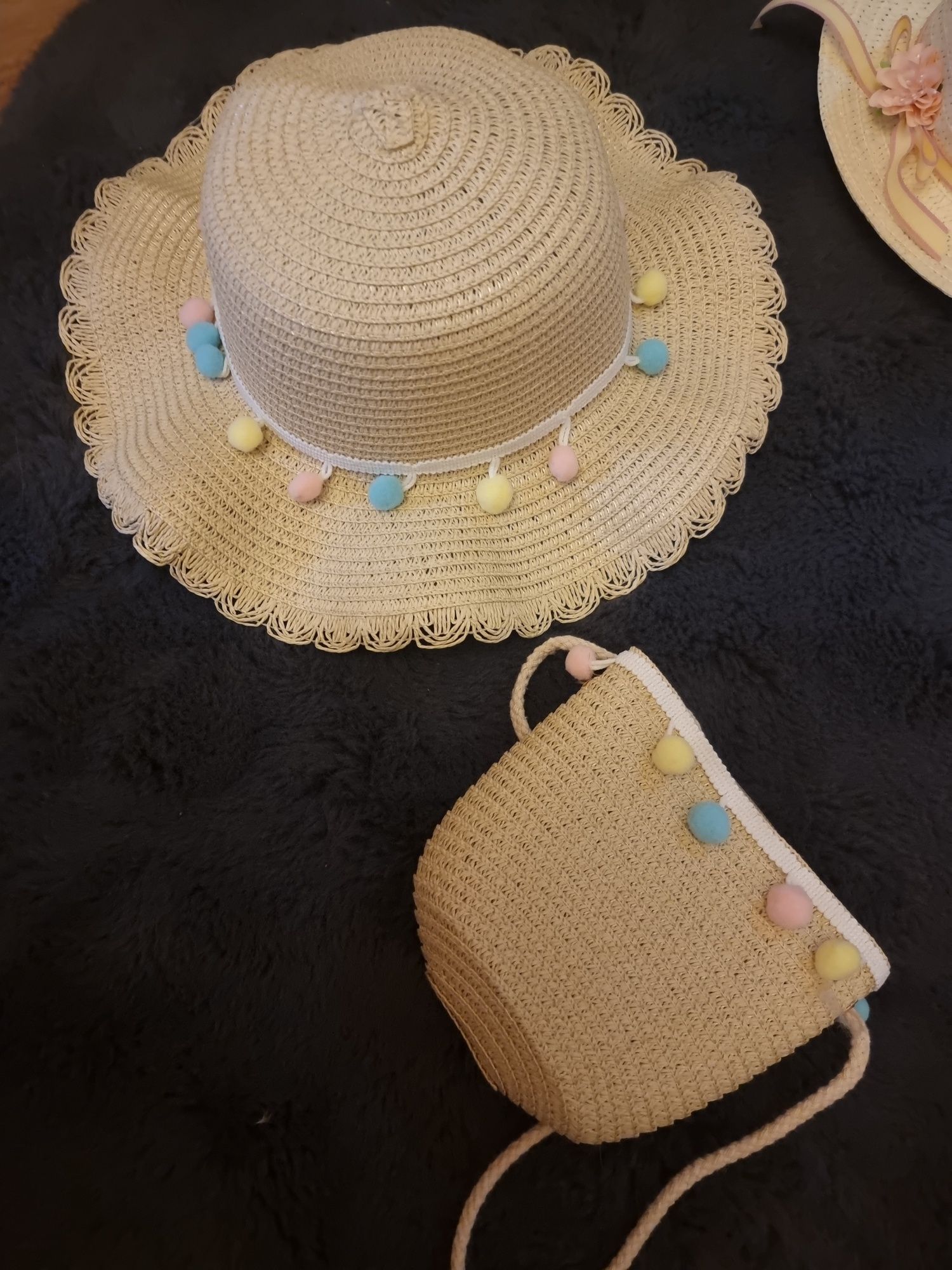 Комплект капела/шапка и чанта за дете момиче и слънчеви очила