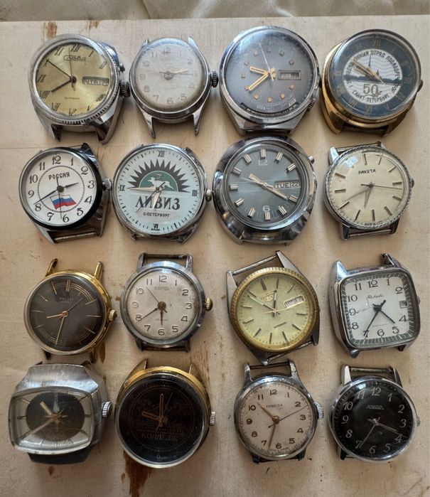 Ceas rusesc vechi poljot pobeda raketa