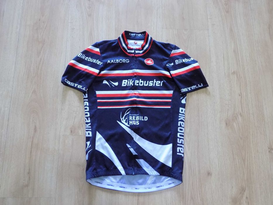 ново вело джърси welksn bahrain/castelli екип колоездене оригинал L/S