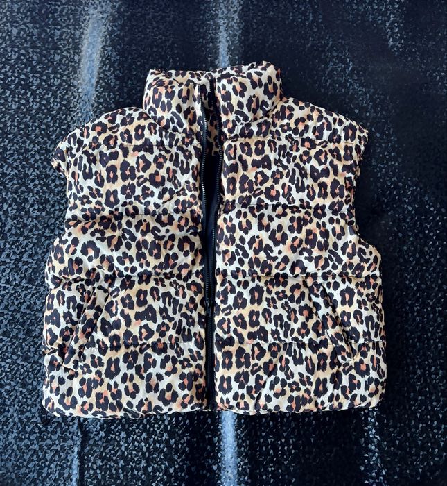 Дамски елек в тигрово