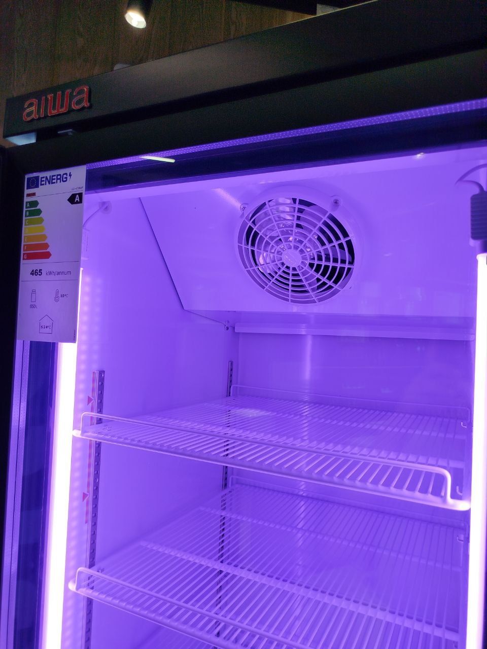 Витринный морозильник 470L