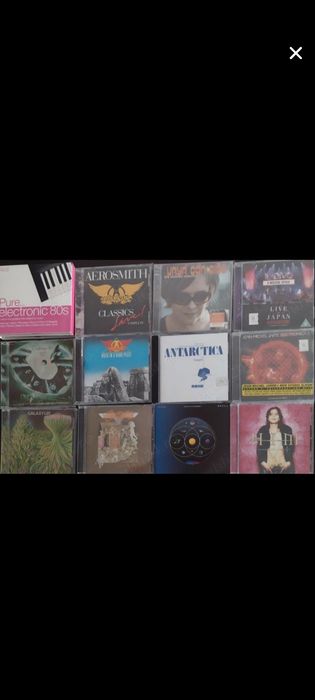 Colectie muzica rock pop electronica cd