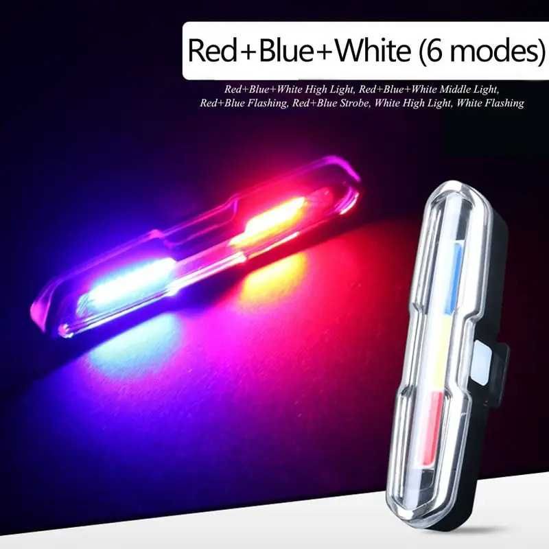 Полицейска стоп LED светлина с висока интензивност, Многоцветна, USB