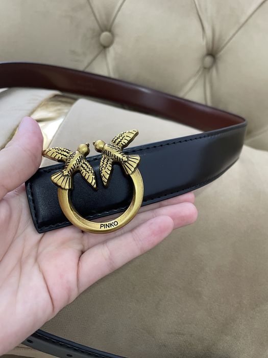 Curea Pinko negru-auriu