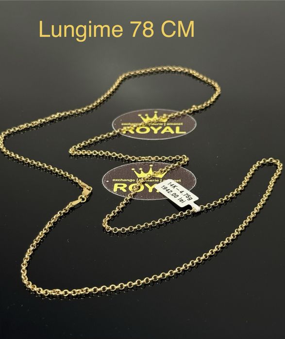 Bijuteria Royal : Lant AUR 14K  / 4.75 GR