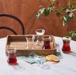 Karaca, нови чаши за турски чай, 6 броя