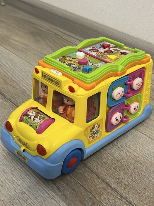 School bus + minge magica jucarii