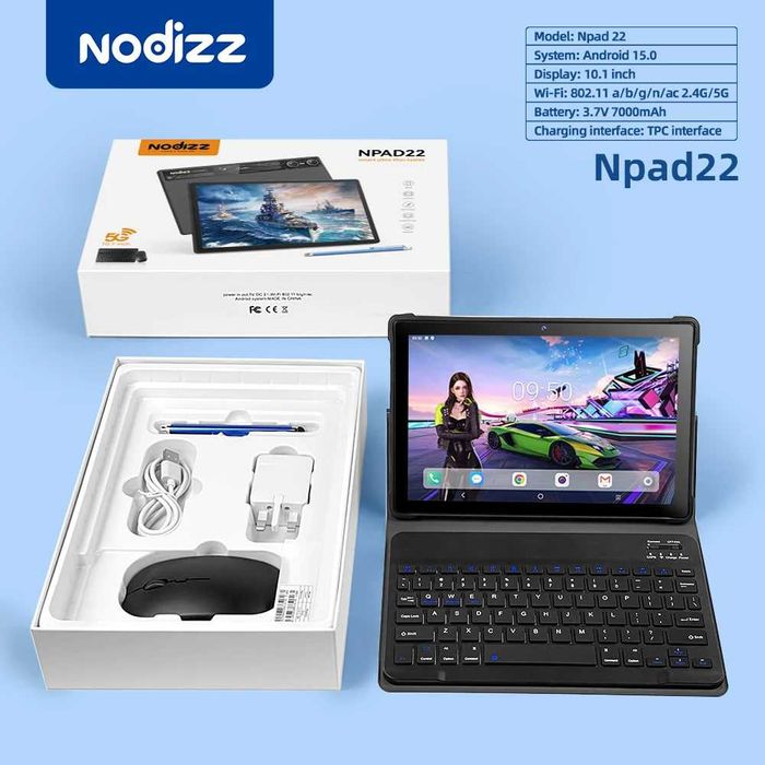 Планшет nodizz npad 22 Planshet + Klavatura mishka
