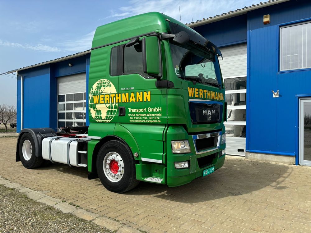 MAN TGX 18.480 cu instalatie de basculare