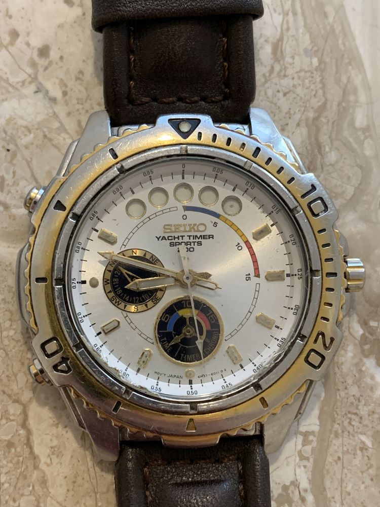 Рядък Seiko Regatta (Yacht Timer 6M37)