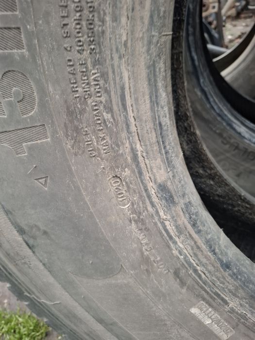 Vand 1 anvelopa 13R 22.5 buna fara defecte