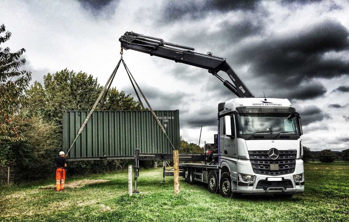 Inchiriere camion cu macara - Automacara