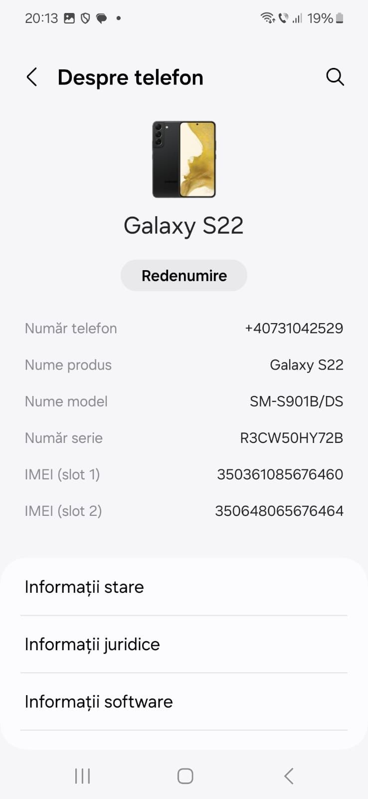Samsung Galaxy S22 128 GB