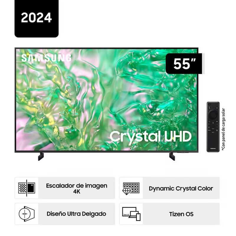 Телевизор SAMSUNG DU8000 4K 2024 TizenOS original ДОСТАВКА БЕСПЛАТНО