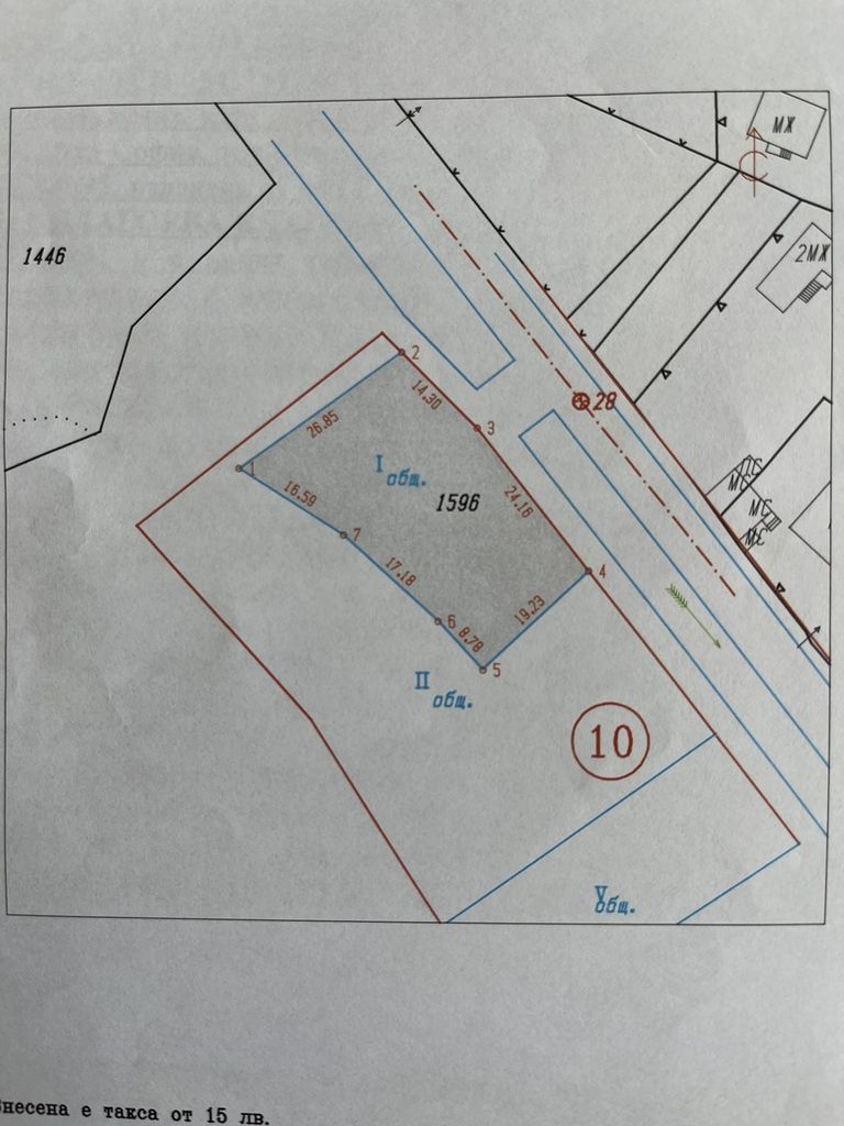 Продава се Парцел в София, Фондови жилища - 890 кв.м за 21 €/кв.м - Снимка #1