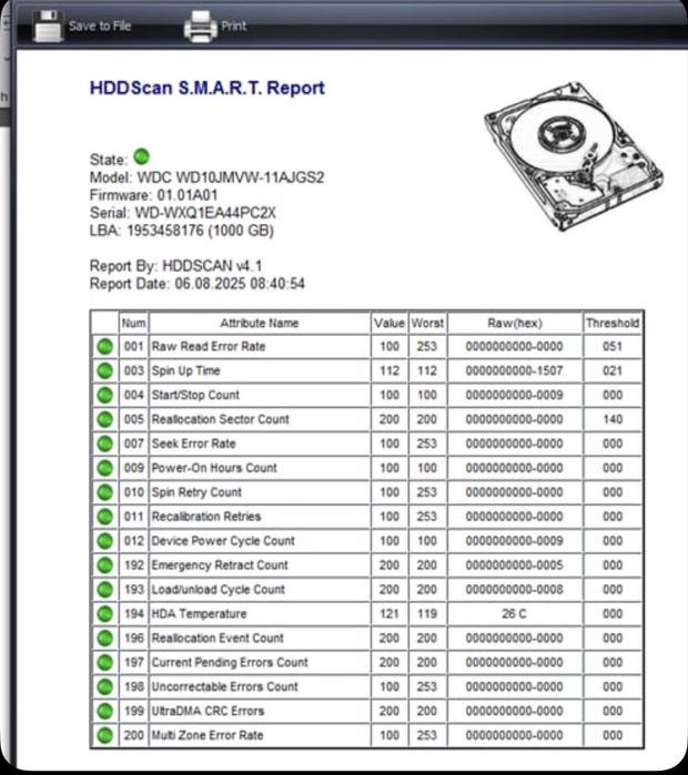 Продавам хард диск WD Slim 1TB