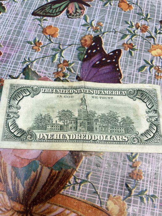 Vand bacnota 100 dolari 1988