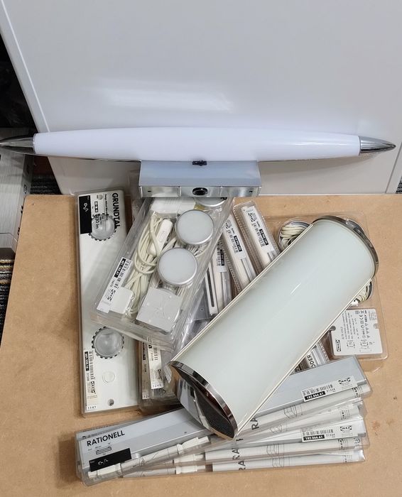 14 buc Lumini Ikea LED Spot Lampa Aplica Veioza ...