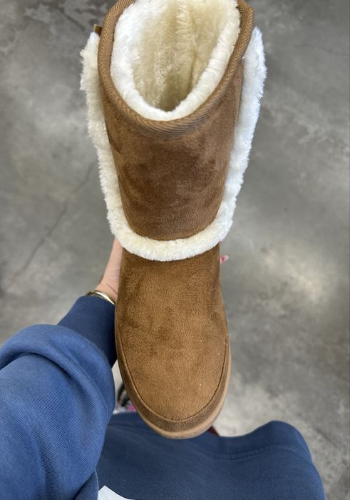 Cizme din piele intoarsa