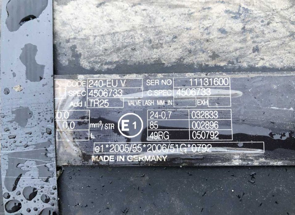 Motor VOLVO FE, FL D7F240 240CP / piese motor /piese camion VOLVO