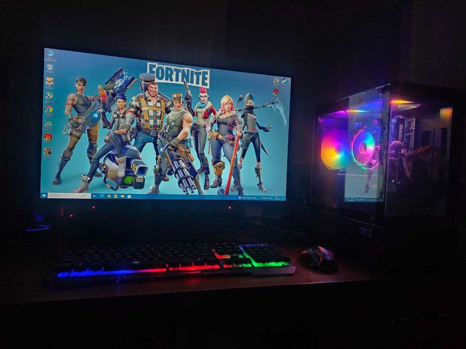 Мощный Игровой ПК. Все новое в упаковке. i7/570/12gb/27"мон-р 144Hz