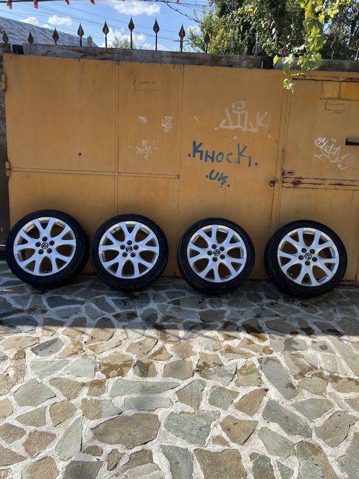Set Jante Originale Mazda 3 R18 cu anvelope
