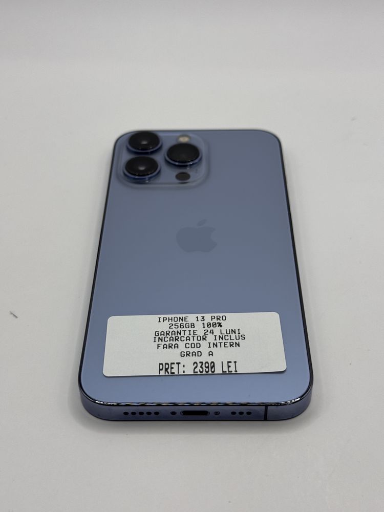 Magazin vinde iphone 13 pro 256gb 100% Garantie 24 luni Grad A