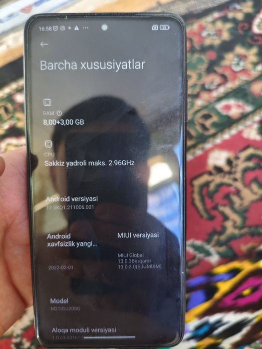 Poco x3 pro sotiladi aybi yoq 8/256