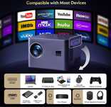 YEZMEK AK‑63 Full HD Led проектор Wi‑Fi  Bluetooth + zoom keystone 6D