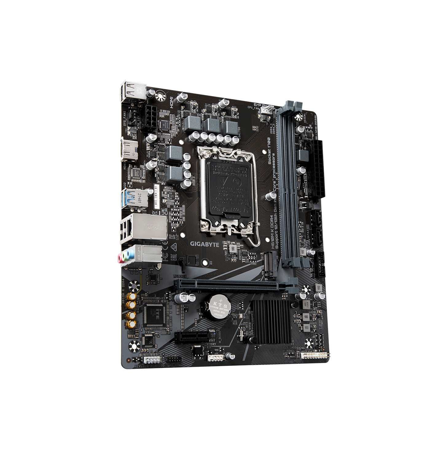; Материнская плата GIGABYTE B610M-K DDR5