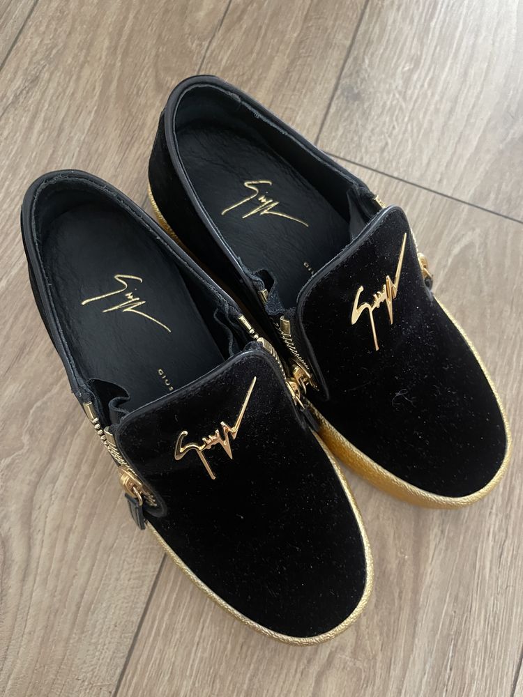 Vand sneakers giuseppe zanotti catifea