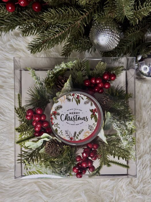 Свечи новогодние подарочные