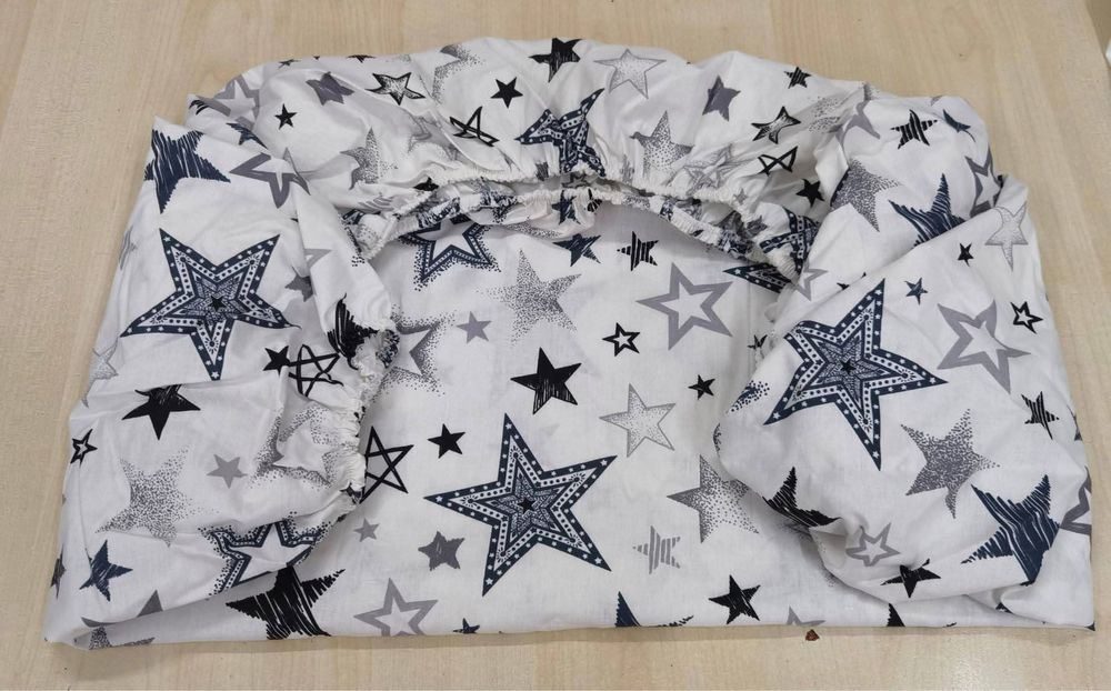 Възглавничка и долен чаршав за количка