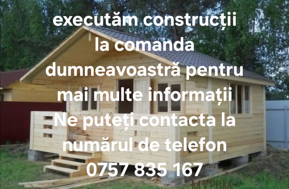 Doriți o casa din lemn, o cabana, o casă din container, garaje auto