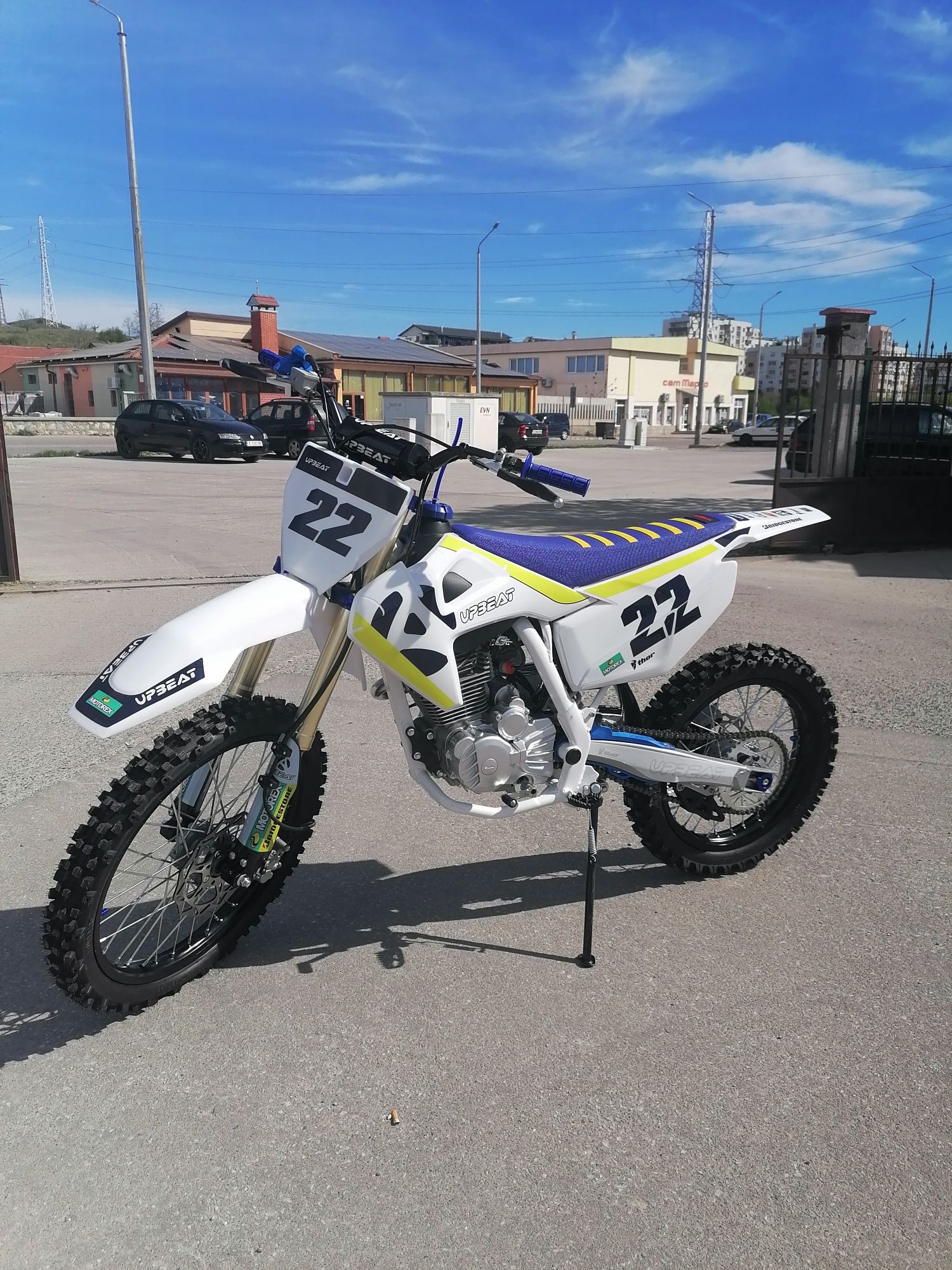 Бензинов кросов мотор 250CC 4 тактов ENDURO CROSS