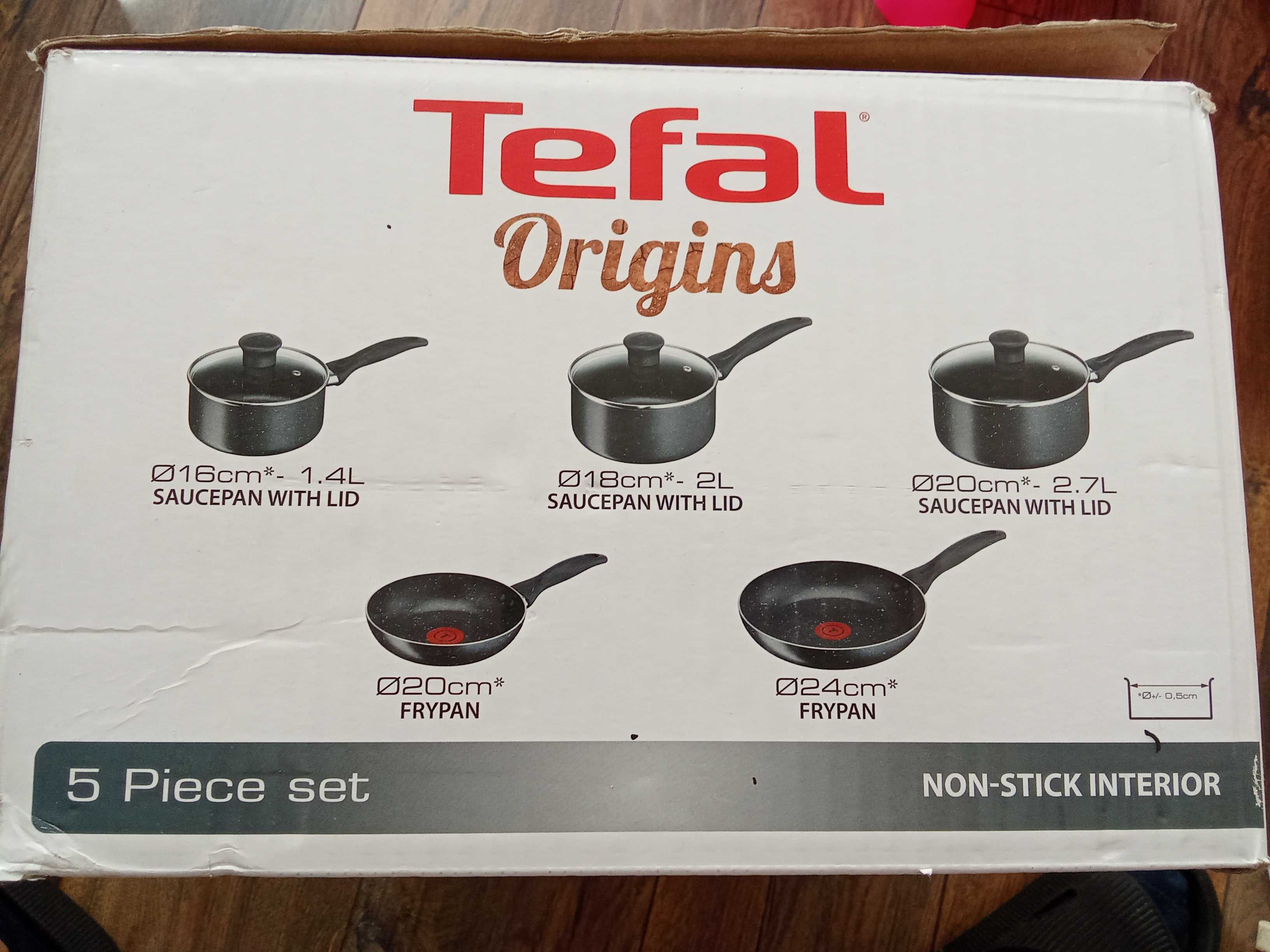 Tefal - Комплект (Тенджери и тигани)
