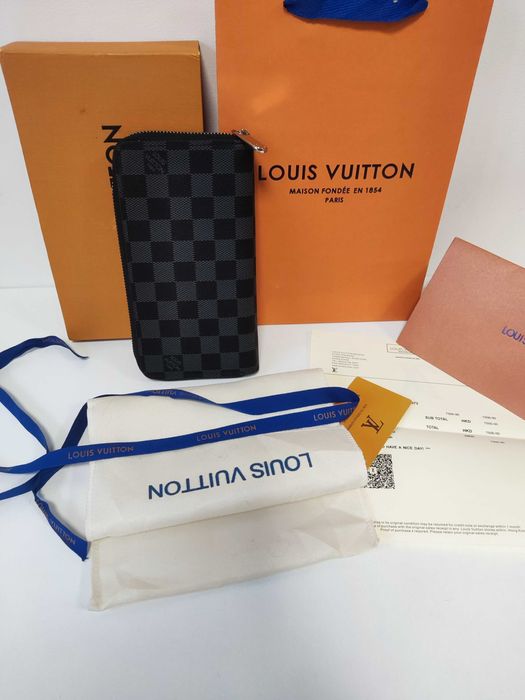 În stoc Portofel Louis Vuitton piele naturală 92-22